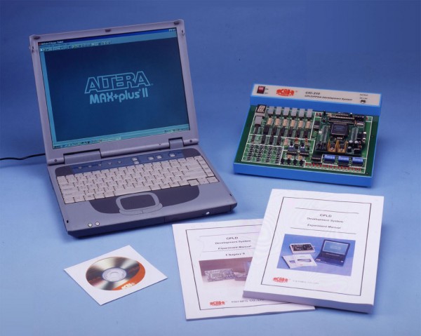 Учебная система для разработки цифровых схем с программируемой логикой (вентильной матрицей) 10К CIC-310