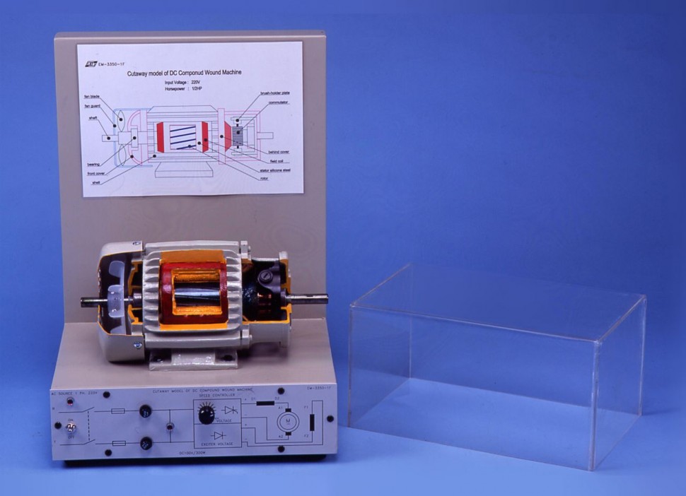 EM-3350-1A Электродвигатель постоянного тока с постоянным магнитом