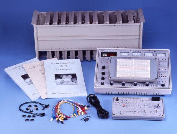 KL-100 Рабочее место студента для сборки электрических цепей