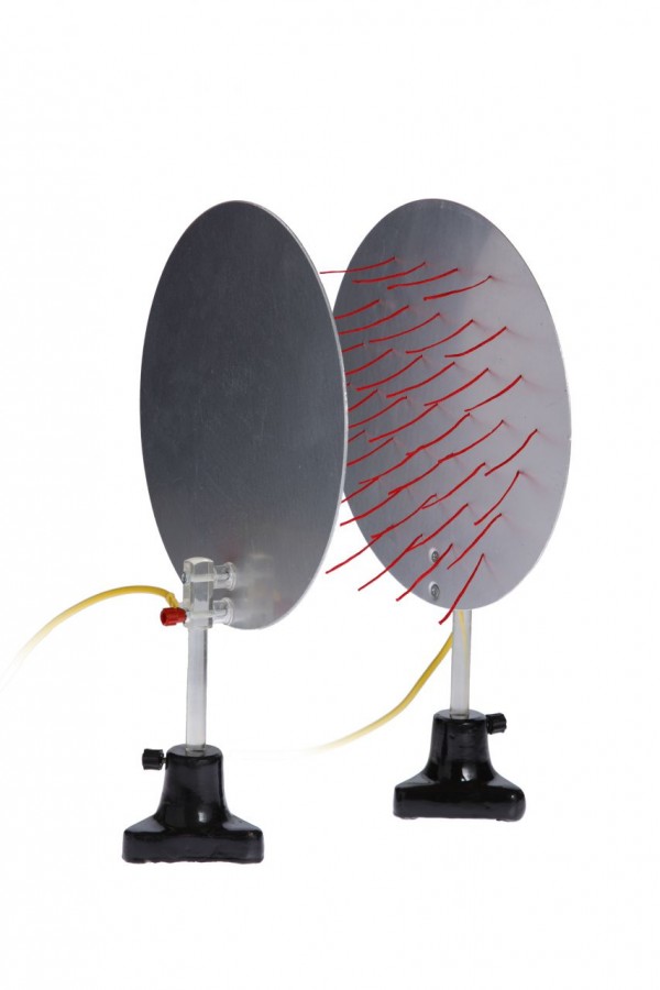 Конденсатор переменный с индикатором наличия заряда