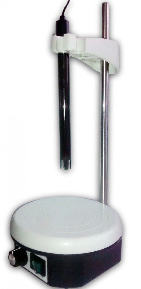 Магнитная мешалка с держателем датчиков