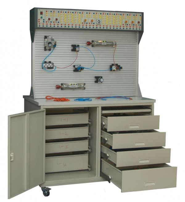 PS-1000 Стенд "Учебная пневматическая система" (станд. компл.)