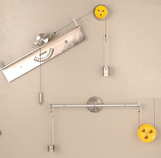 Комплект для демонстрации по механике на магнитной доске